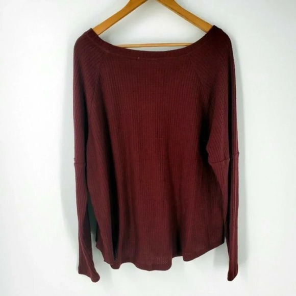 Sweet Romeo Cozy Thermal Pullover Waffle‎ Knit NWT - Picture 3 of 9